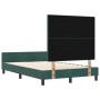 Marco de Cama en Verde Oscuro, 120x190 cm, Hecho de Terciopelo | Foro24.es | Tu tienda online para hogar, jardín y más Foro24.es