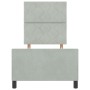 Marco de Cama  Gris Claro 80x200 cm Terciopelo | Foro24.es | Tu tienda online para hogar, jardín y más Foro24.es