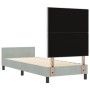 Marco de Cama  Gris Claro 80x200 cm Terciopelo | Foro24.es | Tu tienda online para hogar, jardín y más Foro24.es