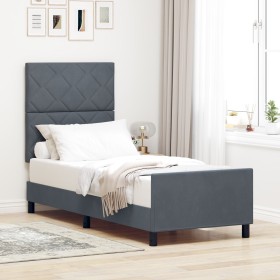 Comprar Estructura de Cama Gris Oscuro 80x200 cm