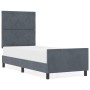 Estructura de Cama  Gris Oscuro 80x200 cm Terciopelo | Foro24.es | Tu tienda online para hogar, jardín y más Foro24.es
