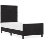 Estructura de Cama Negra 80x200 cm Terciopelo de , Camas y somieres - Ref: Foro24-3344971, Precio: 140,95 €, Descuento: %