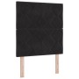 Estructura de Cama Negra 80x200 cm Terciopelo de , Camas y somieres - Ref: Foro24-3344971, Precio: 140,95 €, Descuento: %