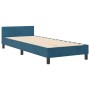 Estructura de Cama de Terciopelo Azul Marino de  80x200 cm | Foro24.es | Tu tienda online para hogar, jardín y más Foro24.es