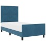 Estructura de Cama  Azul Oscuro 100x200 cm Terciopelo | Foro24.es | Tu tienda online para hogar, jardín y más Foro24.es