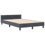 Estructura de cama  Gris Oscuro 120x190 cm Terciopelo | Foro24.es | Tu tienda online para hogar, jardín y más Foro24.es