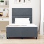 Estructura de cama  Gris Oscuro 120x190 cm Terciopelo | Foro24.es | Tu tienda online para hogar, jardín y más Foro24.es