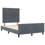 Estructura de cama  Gris Oscuro 120x190 cm Terciopelo | Foro24.es | Tu tienda online para hogar, jardín y más Foro24.es