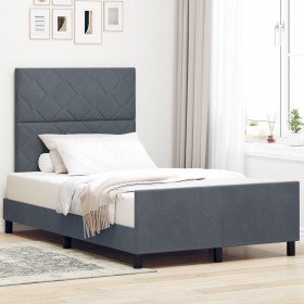 Comprar Estructura de Cama Gris Oscuro 120x200 cm