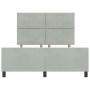 Estructura de Cama  Gris Claro 140x190 cm Terciopelo | Foro24.es | Tu tienda online para hogar, jardín y más Foro24.es
