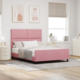 Comprar Estructura de Cama Rosa 140x190 cm