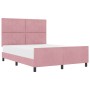 Estructura de Cama  Rosa 140x190 cm Terciopelo | Foro24.es | Tu tienda online para hogar, jardín y más Foro24.es