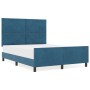Estructura de Cama Azul Oscuro 140x200 cm Terciopelo | Foro24.es | Tu tienda online para hogar, jardín y más Foro24.es