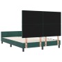 Estructura de Cama Verde Oscuro 160x200 cm Terciopelo | Foro24.es | Tu tienda online para hogar, jardín y más Foro24.es