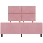 estructura de cama  Rosa 160x200 cm Terciopelo | Foro24.es | Tu tienda online para hogar, jardín y más Foro24.es