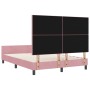 estructura de cama  Rosa 160x200 cm Terciopelo | Foro24.es | Tu tienda online para hogar, jardín y más Foro24.es