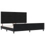 Estructura de Cama de Terciopelo Negro  200x200 cm | Foro24.es | Tu tienda online para hogar, jardín y más Foro24.es