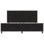 Estructura de Cama de Terciopelo Negro  200x200 cm | Foro24.es | Tu tienda online para hogar, jardín y más Foro24.es