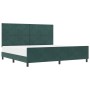 Estructura de Cama Verde Oscuro 200x200 cm Terciopelo | Foro24.es | Tu tienda online para hogar, jardín y más Foro24.es