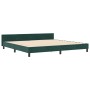 Estructura de Cama Verde Oscuro 200x200 cm Terciopelo | Foro24.es | Tu tienda online para hogar, jardín y más Foro24.es
