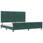 Estructura de Cama Verde Oscuro 200x200 cm Terciopelo | Foro24.es | Tu tienda online para hogar, jardín y más Foro24.es