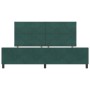 Estructura de Cama Verde Oscuro 200x200 cm Terciopelo | Foro24.es | Tu tienda online para hogar, jardín y más Foro24.es