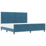 Estructura de Cama  Azul Oscuro 200x200 cm Terciopelo | Foro24.es | Tu tienda online para hogar, jardín y más Foro24.es