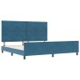 Estructura de Cama  Azul Oscuro 200x200 cm Terciopelo | Foro24.es | Tu tienda online para hogar, jardín y más Foro24.es