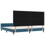Estructura de Cama  Azul Oscuro 200x200 cm Terciopelo | Foro24.es | Tu tienda online para hogar, jardín y más Foro24.es