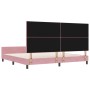 Estructura de Cama  Rosa 200x200 cm Terciopelo | Foro24.es | Tu tienda online para hogar, jardín y más Foro24.es