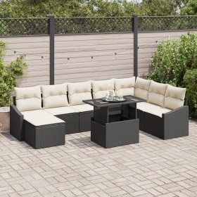 Comprar Conjunto de Sofá de Jardín de 9 Piezas