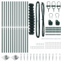Cerca de Eslabones de Cadena con 13 Postes de Pica 1.2x25 m de Acero Galvanizado de , Paneles de vallas - Ref: Foro24-3351170...