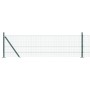 Juego de Postes de Cerca Set de 2 Verde Metal 10 x 0.5 m de , Paneles de vallas - Ref: Foro24-3352389, Precio: 61,81 €, Descu...