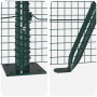 Juego de Postes de Cerca Set de 2 Verde Metal 10 x 0.5 m de , Paneles de vallas - Ref: Foro24-3352389, Precio: 61,81 €, Descu...