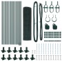 Cerco de Alambre Soldado con 13 Postes Flangados Verde 0.4x25 m de Acero de , Paneles de vallas - Ref: Foro24-3352421, Precio...