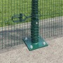 Juego de Poste de Cerca Set de 2 Verde Acero, PVC 25 x 1 m de , Paneles de vallas - Ref: Foro24-3352435, Precio: 151,15 €, De...