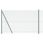 Cerca de alambre soldado con 13 postes auxiliares Verde 1.5x25 m acero de , Paneles de vallas - Ref: Foro24-3352449, Precio: ...