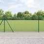 Valla de Alambre Soldado con 13 Postes Flangados Verde 0.8x50 m Acero | Foro24.es | Tu tienda online para hogar, jardín y más Foro24.es