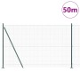 Cerca de Alambre Soldado con 13 Postes Flangiados Verde 1.4x50 m Acero | Foro24.es | Tu tienda online para hogar, jardín y más Foro24.es