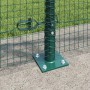 Cerca de Alambre Soldado con 13 Postes Flangados Verde 0.8x100 m de Acero | Foro24.es | Tu tienda online para hogar, jardín y más Foro24.es