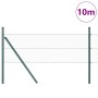 Cerca Hexagonal Verde 0.5x10 m Acero, Postes de cerca 7 pcs Verde Ø32 mm 100 cm Acero galvanizado de , Postes de cerca - Ref:...
