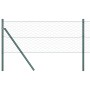 Cerca Hexagonal  Verde 0.6x10 m Acero, Postes de Cerca  7 pcs Verde Ø32 mm 100 cm Acero Galvanizado | Foro24.es | Tu tienda online para hogar, jardín y más Foro24.es