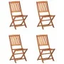 Set de comedor para jardín 13 piezas madera maciza de acacia de vidaXL, Conjuntos de jardín - Ref: Foro24-3086993, Precio: 88...