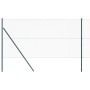 Cerca Hexagonal  Verde 1,4x10 m Acero, Postes de cerca  7 pcs Verde Ø32 mm 190 cm Acero Galvanizado | Foro24.es | Tu tienda online para hogar, jardín y más Foro24.es
