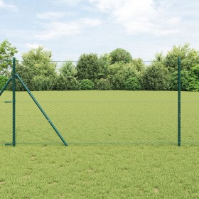 Comprar Cerca Hexagonal Verde 1.4x10 m Acero