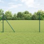 Cerca Hexagonal  Verde 1.4x10 m Acero, Postes de Cerca  7 pcs Verde Ø32 mm 190 cm Acero Galvanizado | Foro24.es | Tu tienda online para hogar, jardín y más Foro24.es