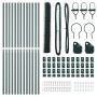 Juego de Cercado Set de 2 Verde Metal 25 x 1.2 m Duradero de , Postes de cerca - Ref: Foro24-3352678, Precio: 123,40 €, Descu...