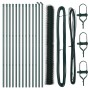 Juego de cercas Set de 2 Verde Metal 25m x 1.5m Duradero de , Postes de cerca - Ref: Foro24-3352686, Precio: 143,05 €, Descue...