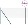 Cerca Hexagonal  Verde 0.4x50 m Acero, Postes para Cerca  13 pcs Verde Ø32 mm 80 cm Acero Galvanizado | Foro24.es | Tu tienda online para hogar, jardín y más Foro24.es