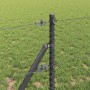 Cerca Hexagonal  Gris 0.6x10 m Acero, Postes de Cerca  7 pcs Gris Ø32 mm 100 cm Acero Galvanizado | Foro24.es | Tu tienda online para hogar, jardín y más Foro24.es